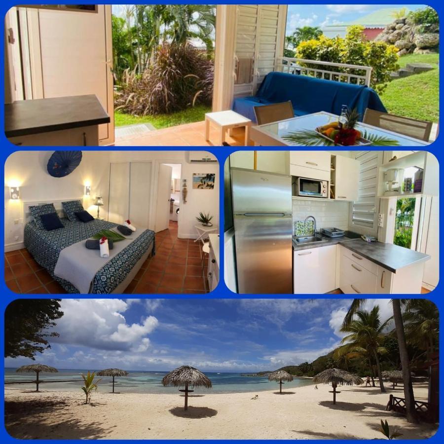 Appartement Rez-De-Chaussee De Villa A 1 Minute De La Plage Сен Франсоа Екстериор снимка